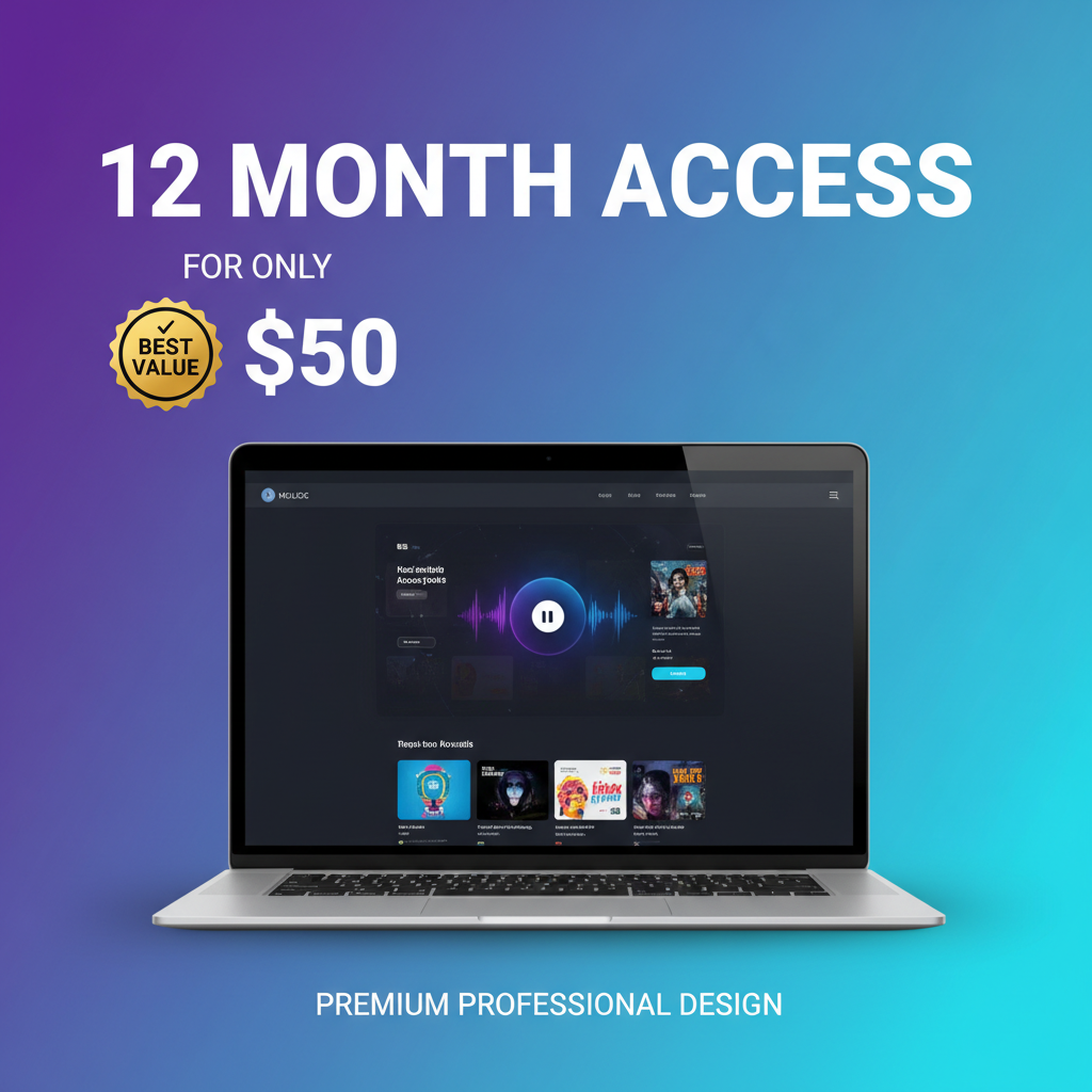 12 Month Access $50