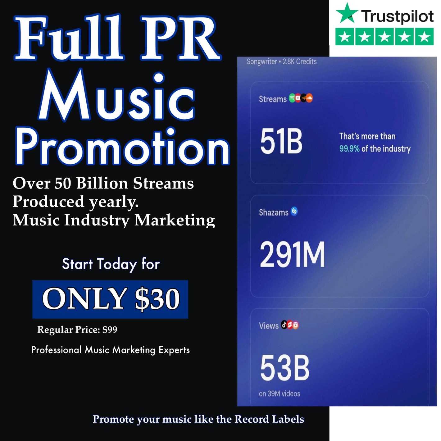 Full Music Marketing PR